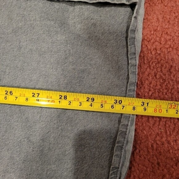 Wrangler Men's Causal Button Up Shirt Long Sleeve Gray Size 3XL - Picture 10 of 11